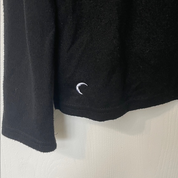 Zyia Active Black Boyfriend Lounge Hoodie Athleisure Hooded Womens Size Large - Picture 3 of 7